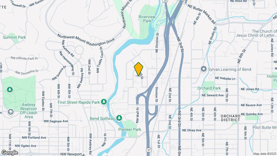 2065 NW Hill St Map and Location Details