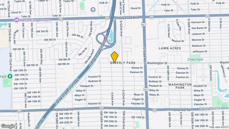 6240 Washington St Map and Location Details