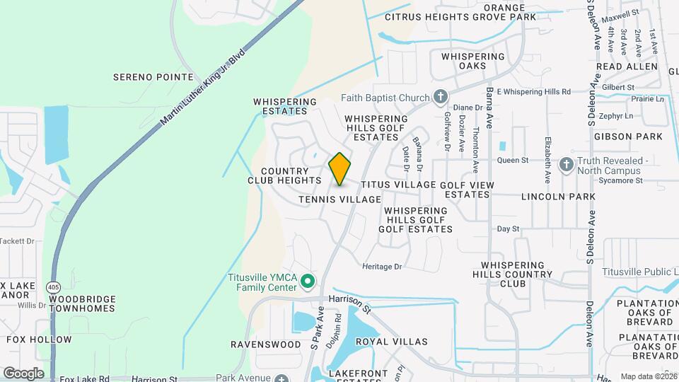 1664 S Park Ave Map and Location Details