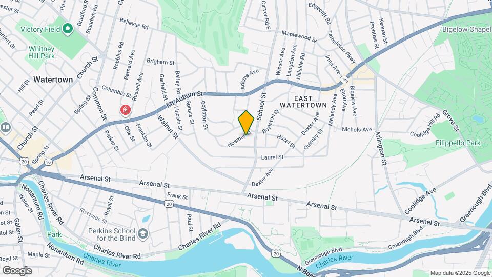 14 Hosmer St Map and Location Details