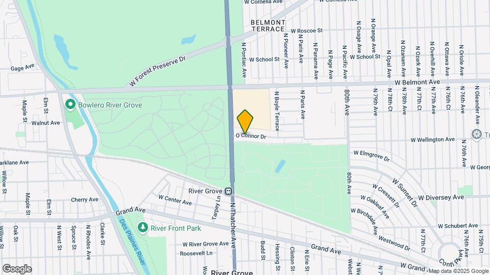 8347 Oconnor Dr Map and Location Details