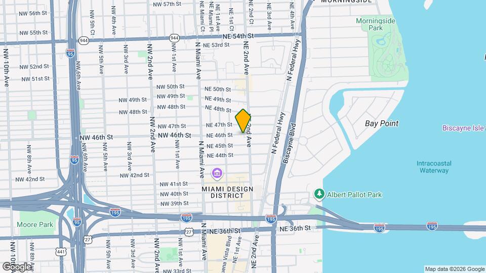 176 NE 46th St Mapa y Detalles de la Ubicación