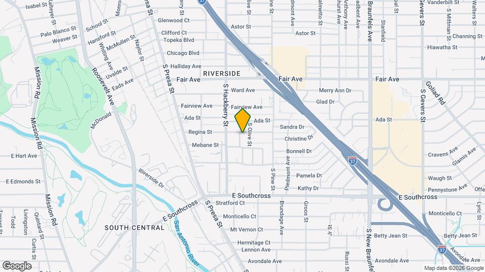 322 Regina St Map and Location Details