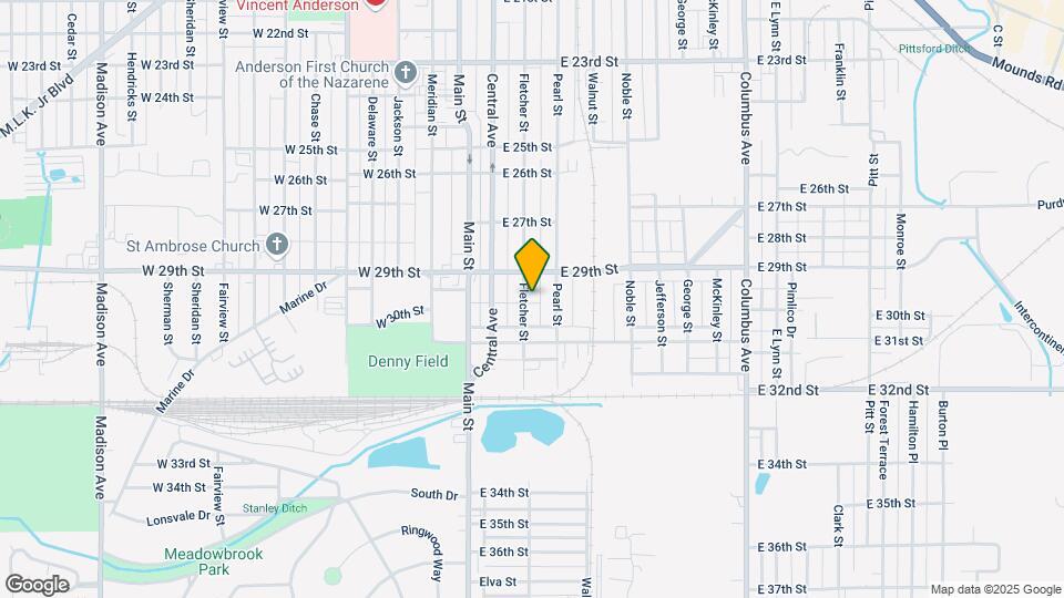 2930 Fletcher St Map and Location Details