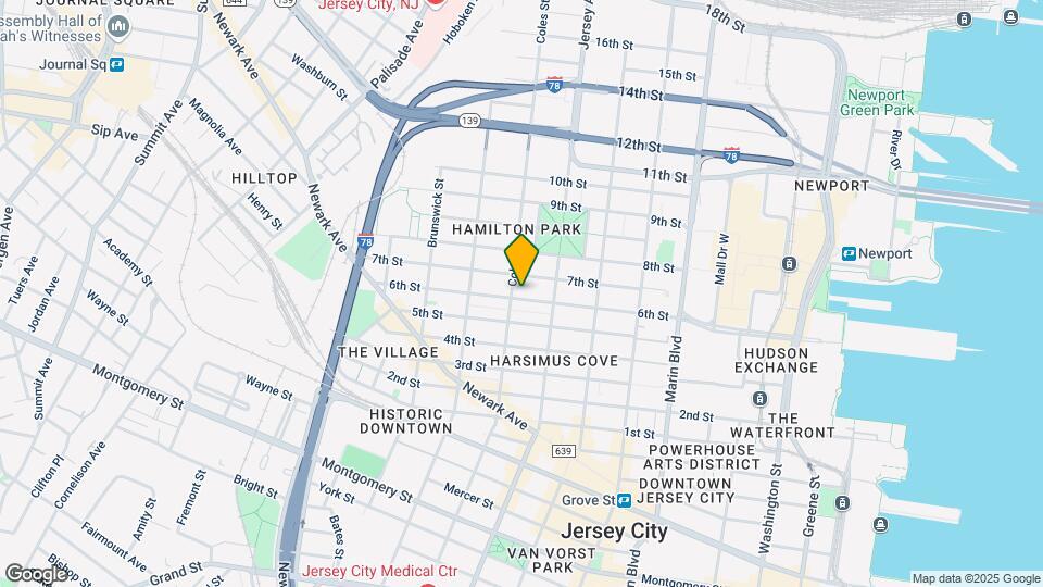 284 6th St Map and Location Details