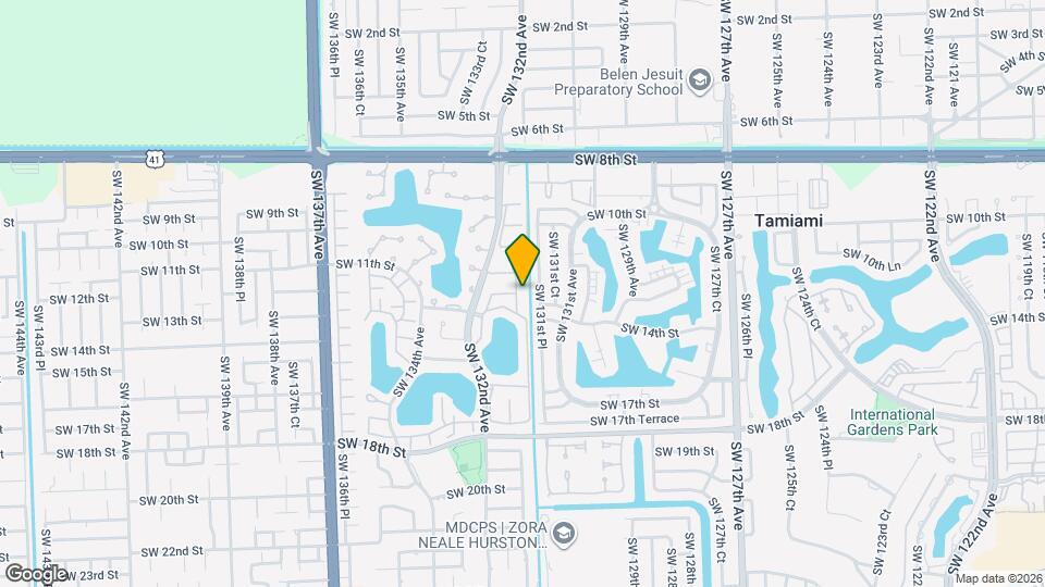 13147 SW 11th Ln Cir Map and Location Details