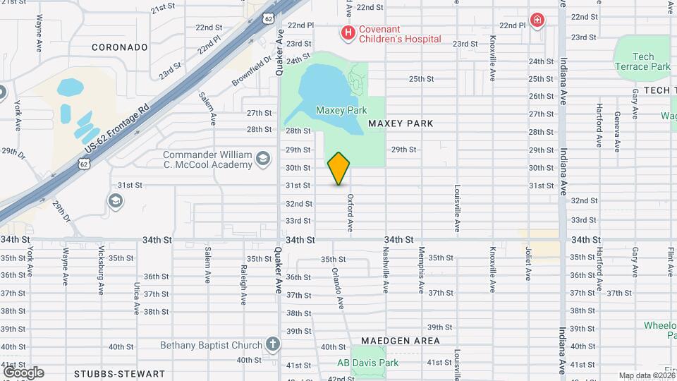 4107 31st St Map and Location Details