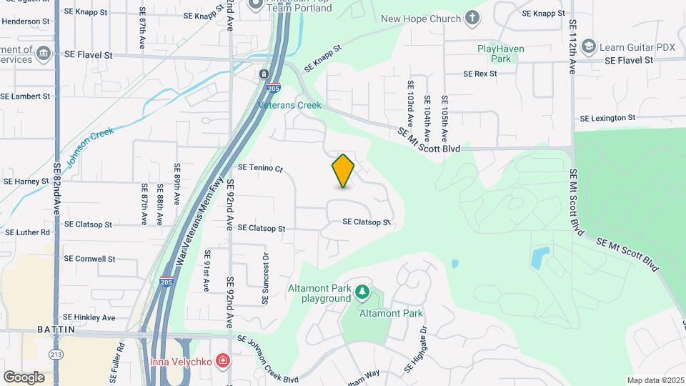 8411 SE Clatsop Ct Map and Location Details