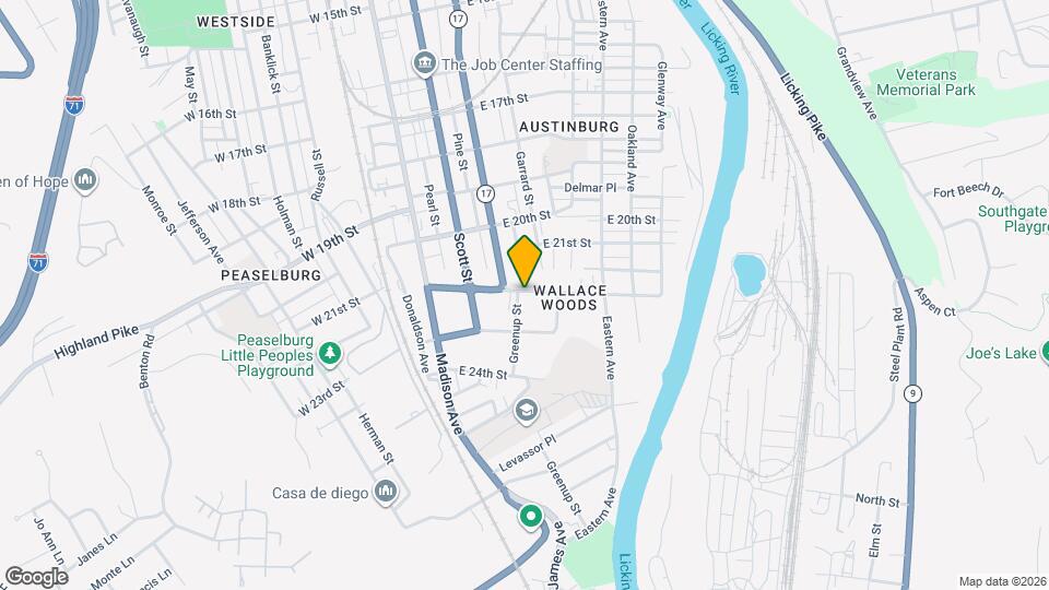 217 Wallace Ave Map and Location Details