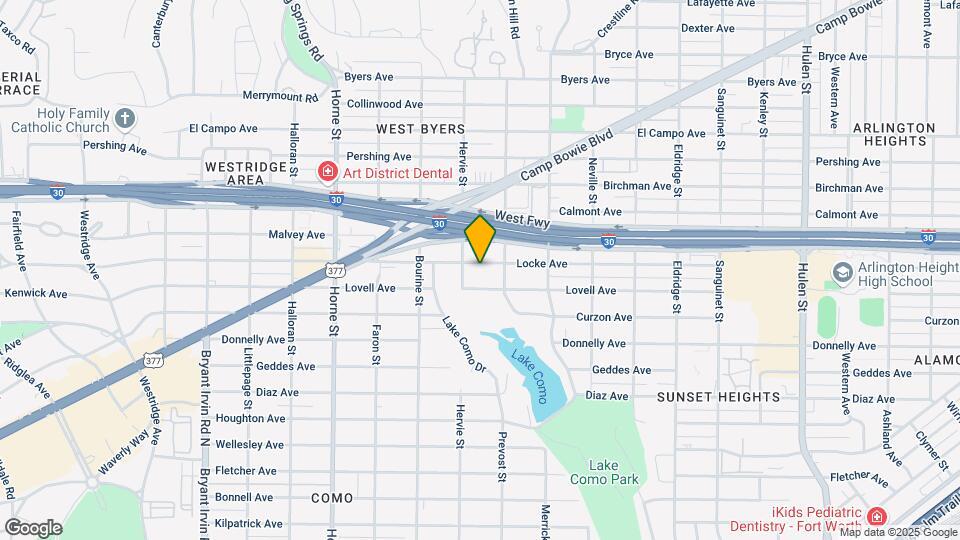 5321 Locke Ave Map and Location Details