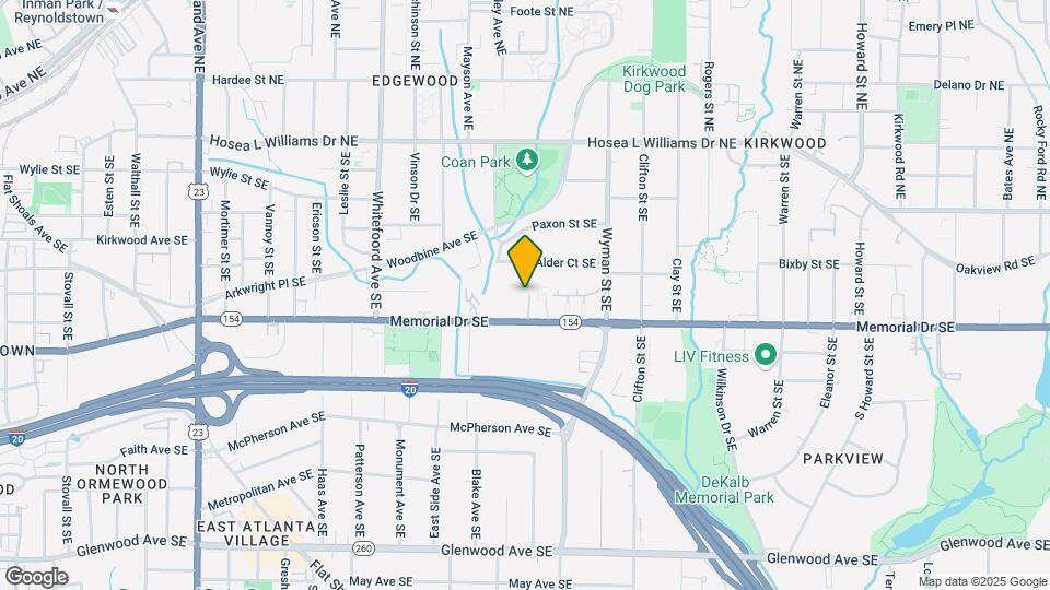 1570 Memorial Drive Map and Location Details