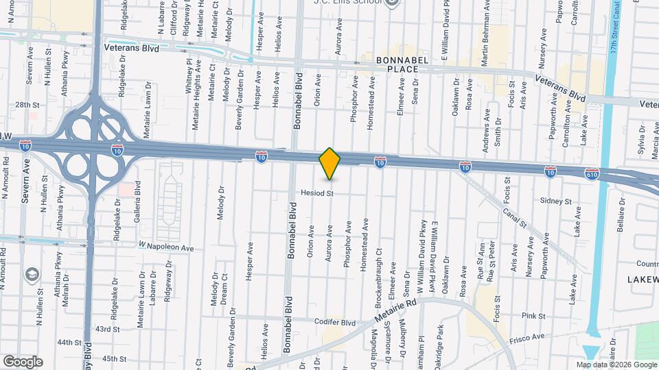 528 Aurora Ave Mapa y Detalles de la Ubicación