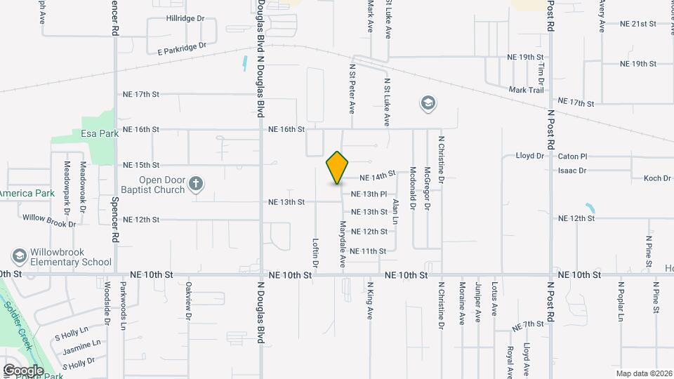 1425 Marydale Ave Map and Location Details