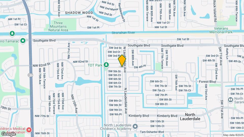 8110 SW 4th Pl Mapa y Detalles de la Ubicación