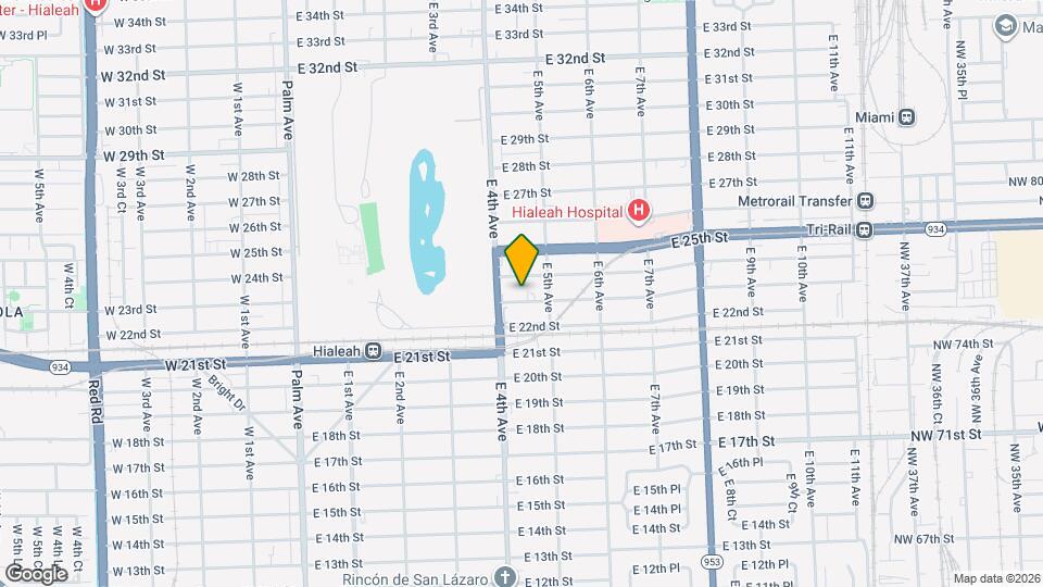 441 E 23rd St Map and Location Details