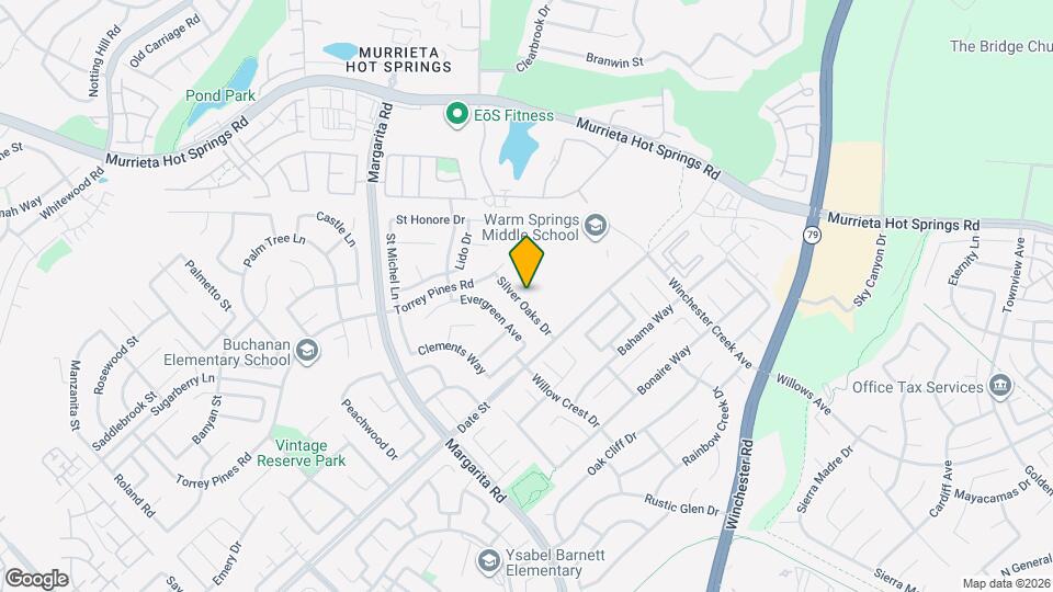 26678 Silver Oaks Dr Map and Location Details