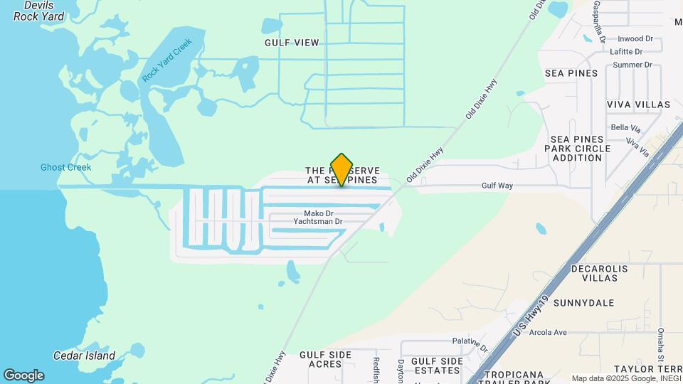 7527 Hatteras Dr Map and Location Details