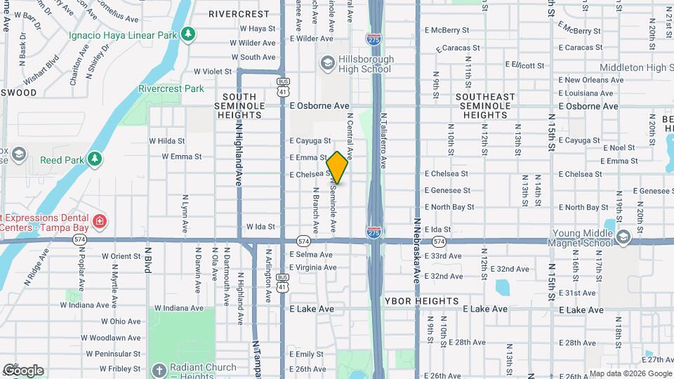 4203 N Seminole Ave Map and Location Details