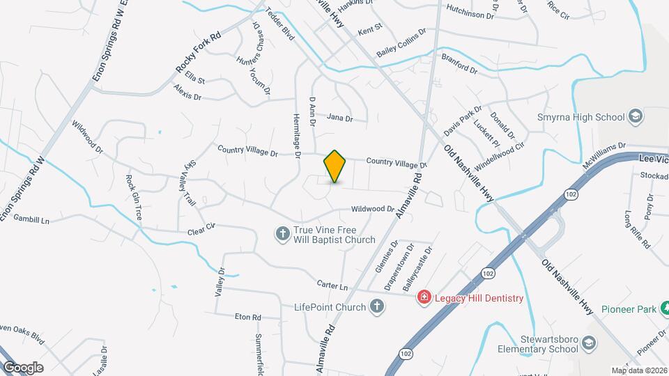 211 Mountaindale Dr Map and Location Details