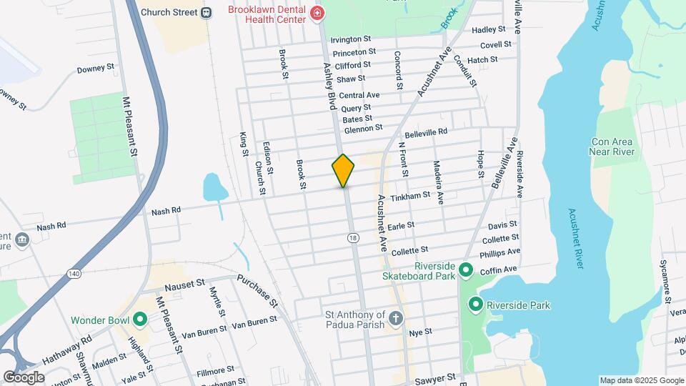 357 Ashley Blvd Mapa y Detalles de la Ubicación