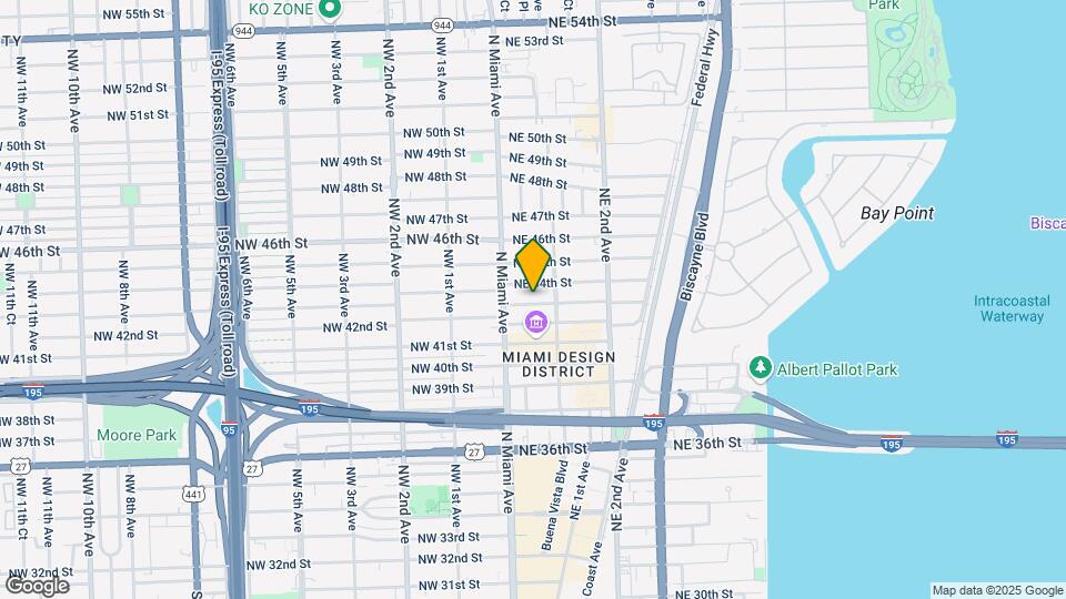 53 NE 43rd St Map and Location Details