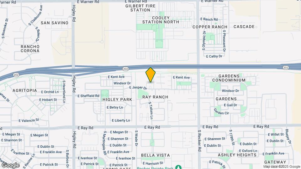 3694 E Jasper Dr Map and Location Details