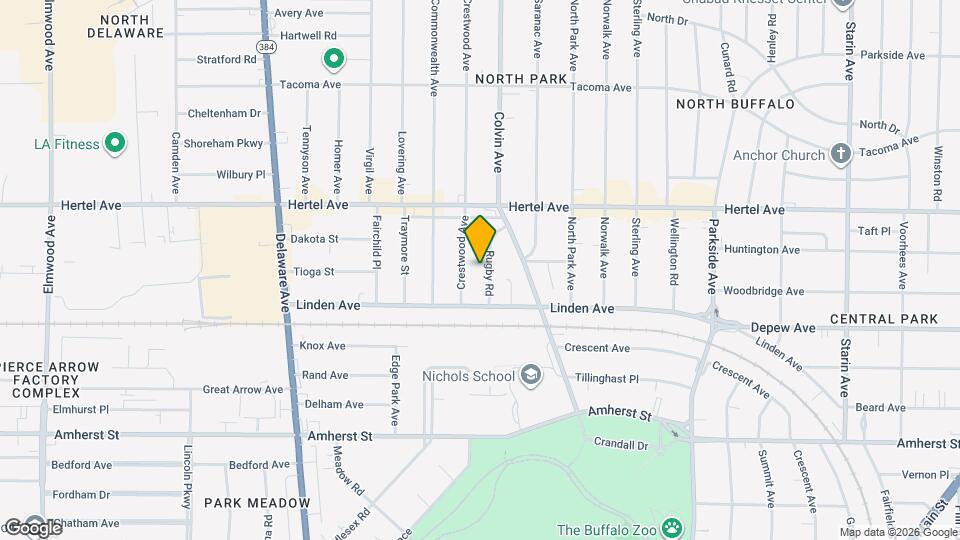 38 Rugby Rd Map and Location Details