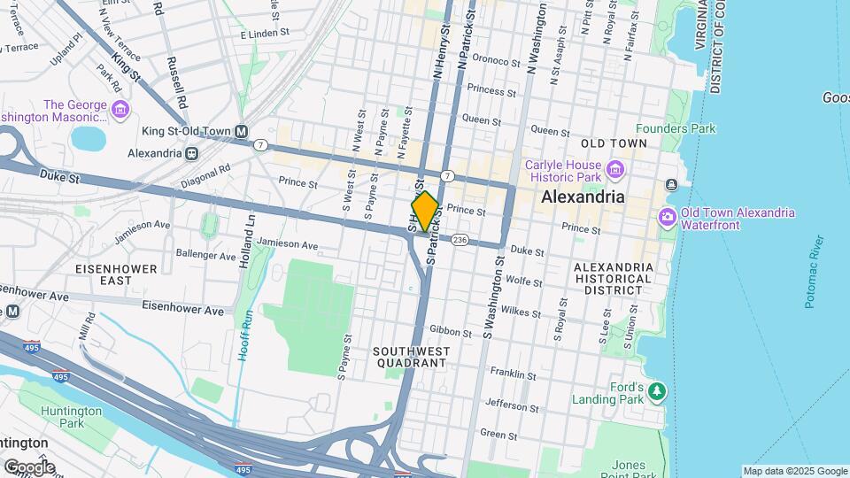 1010 Duke St Map and Location Details