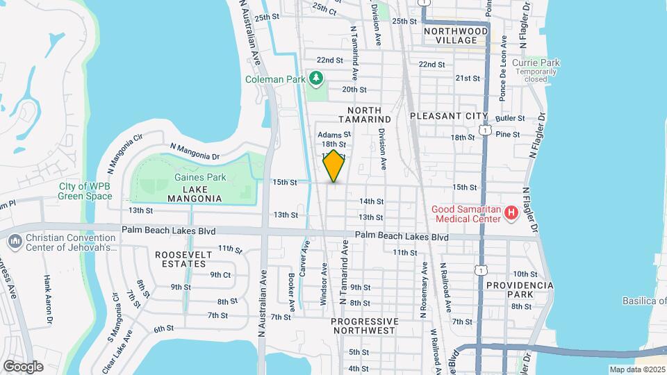 1016 15th St Map and Location Details