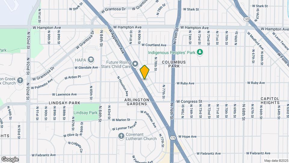 7924 W Appleton Ave Map and Location Details