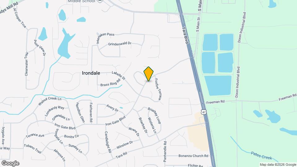 1433 Iron Gate Blvd Map and Location Details