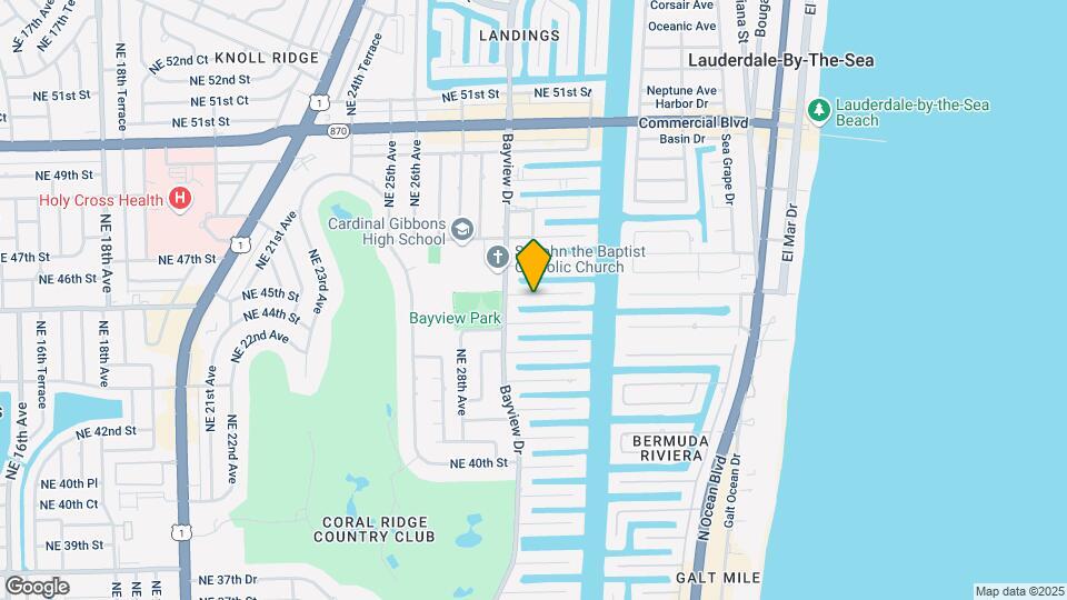 3030 NE 45th St Map and Location Details