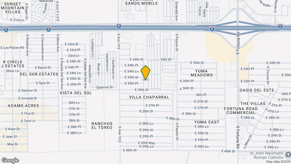11449 S Avenida Compadres Map and Location Details