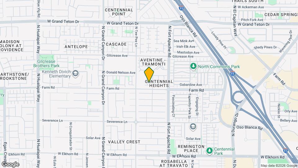 7616 Highland Pony St Map and Location Details