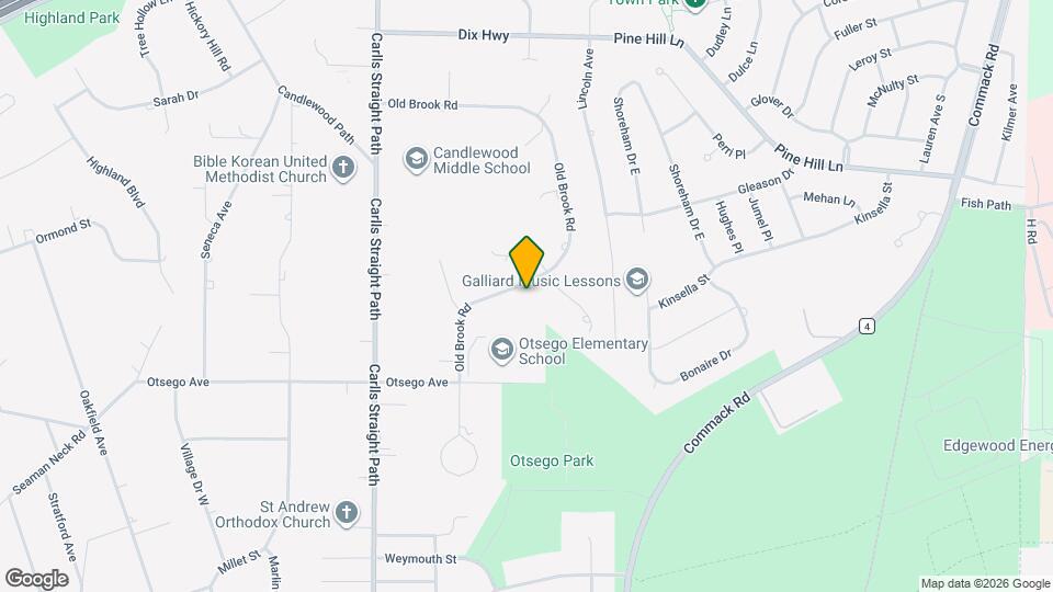 54 Old Brook Rd Map and Location Details