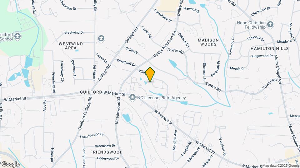 225 Village Ln Mapa y Detalles de la Ubicación