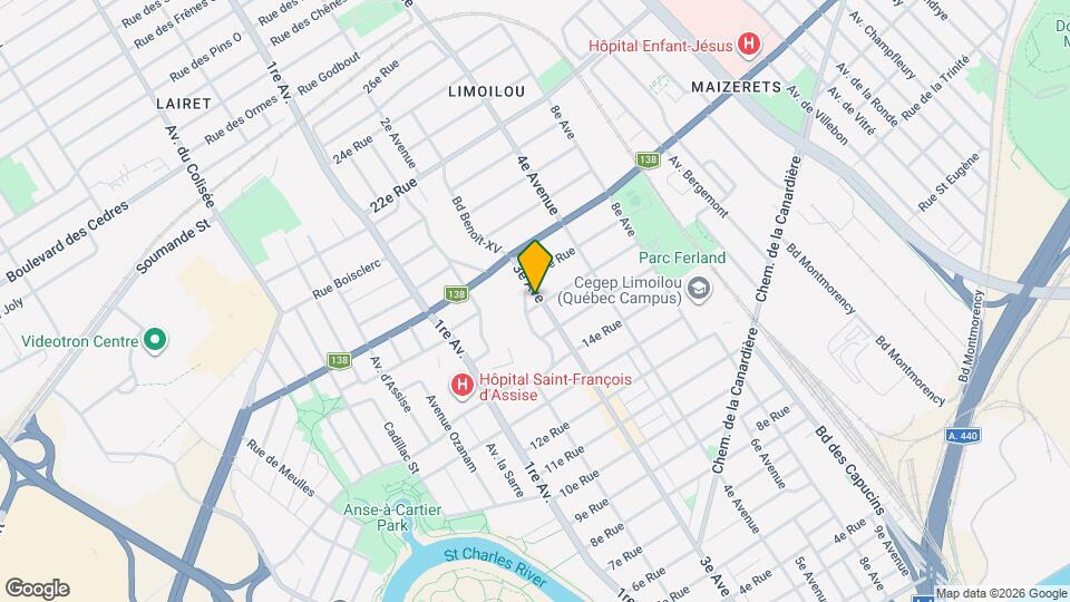 1601 3E Av Map and Location Details