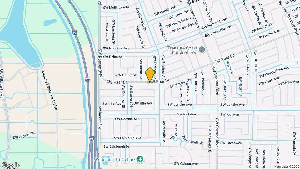 1450 SW Paar Dr Map and Location Details
