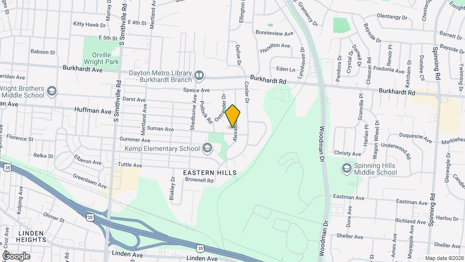 2031 Suman Ave Map and Location Details