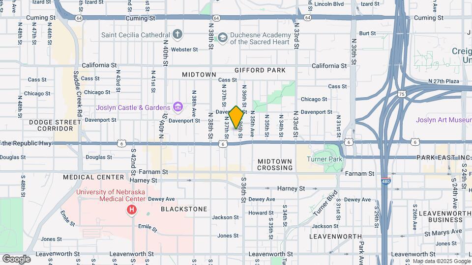 120 N 36th St Map and Location Details