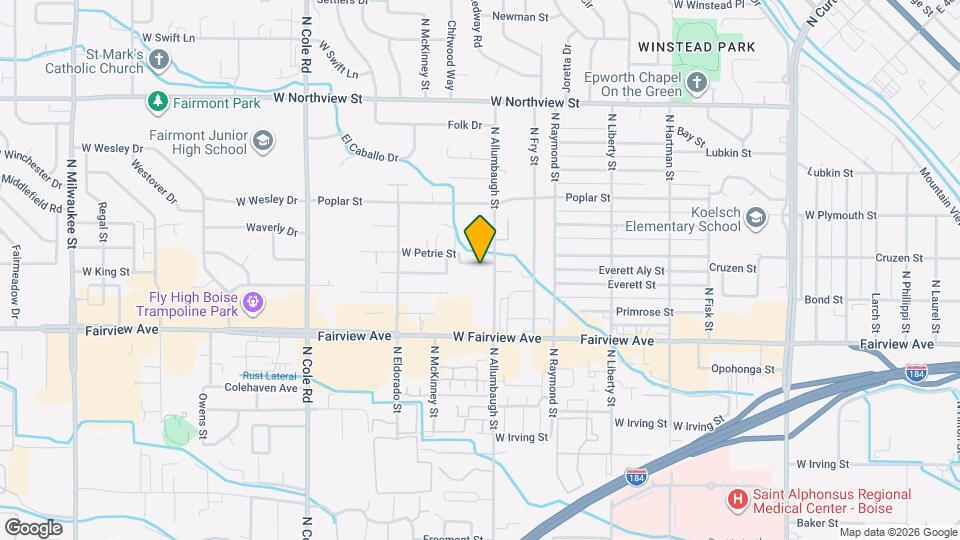 6833 W Russett St Map and Location Details