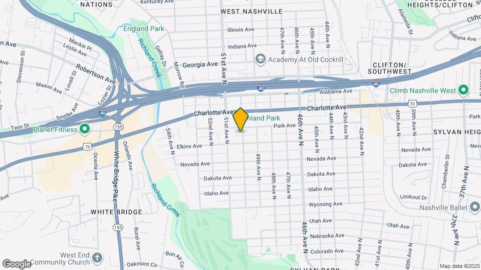 323 50th Ave N Map and Location Details