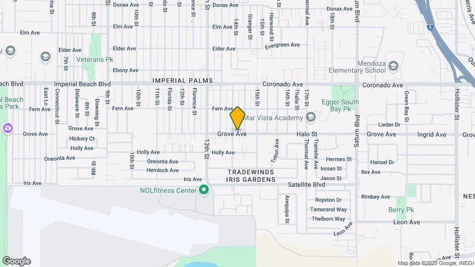 1428 Hemlock Ave-Unit -1428 Map and Location Details