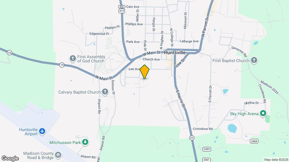 Madison Estates Map and Location Details