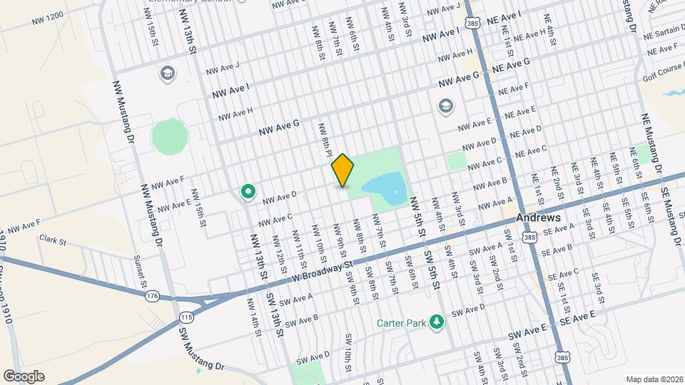 401 NW 8th St Map and Location Details