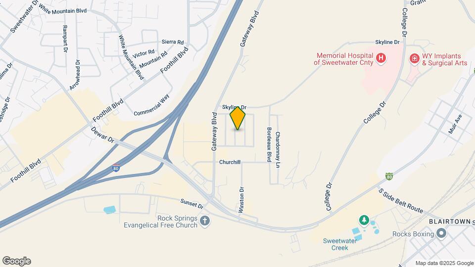 Foothills Village Mobile Home Community Mapa y Detalles de la Ubicación