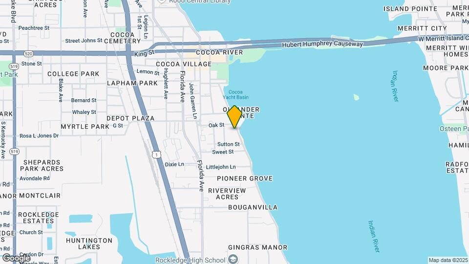 215 Riverside Dr Mapa y Detalles de la Ubicación