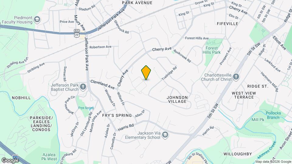 813 Rainier Rd Map and Location Details