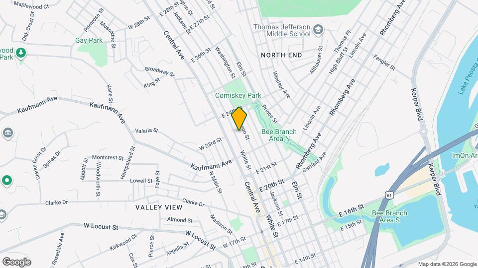 2268 White St Map and Location Details