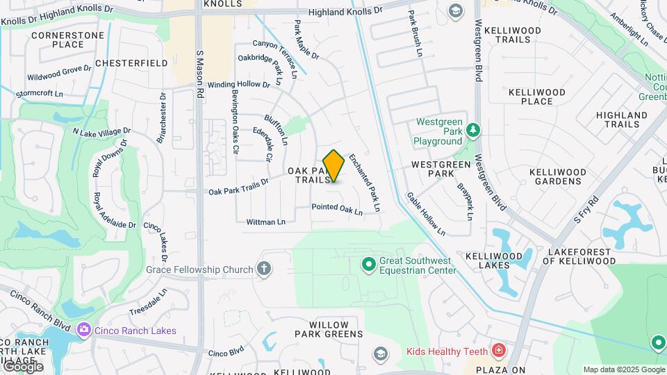 2219 Rocky Hollow Ln Map and Location Details